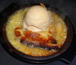 The sizzling Mexican apple pie. Photo by Lauren Bennett.