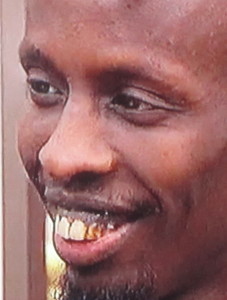 I hope you weren't eating when you just came upon this pic of Barkhad Abdi's teeth.  Come on, someone had to say it!  I'm really just trying to help him because apparently no one else is! Photo by Karen Salkin.