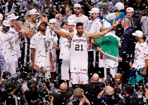 The 2014 NBA Champs, the San Antonio Spurs.