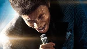Chadwick Boseman as James Brown in Get On Up.
