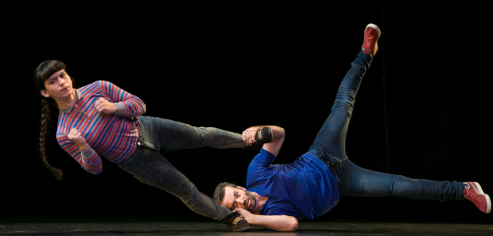 Teresa Barcelo and
Jacob Lyons.  Photo by Dan Krauss, courtesy of Lux Aeterna Dance Company.