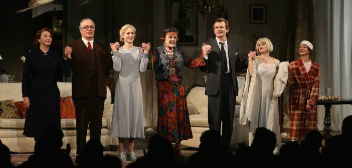 The curtain call.  Anglea Lansbury just glows!  Photo by Ryan Miller.
