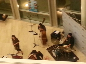 The Whyman Project. Photo by Alice Farinas. (It's blurry because it was shot from four floors above.)
