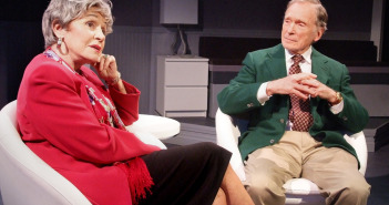 Marcia Rodd and Dick Cavett.  Photo by Ed Krieger.