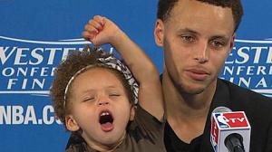 Riley and Steph Curry.