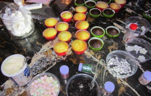 Decorate-your-own-cupcakes.  Photo by Alice Farinas.