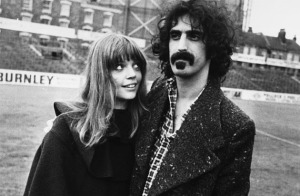 I adore this photo of Gail and Frank Zappa when they were young.