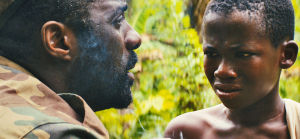 Idris Elba and Abraham Attah.