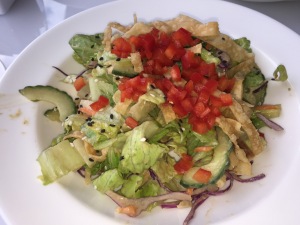 Asian Chopped Salad.  Photo by Karen Salkin. 