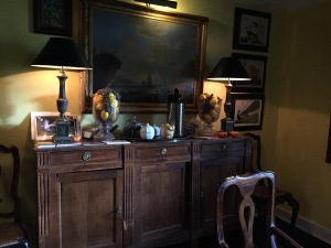 Part of the dining room at Porches. Photo by Karen Salkin.