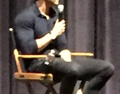 Ryan Reynolds. Look at those muscles!  Photo by Karen Salkin.