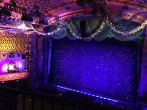 Okay, the curtain is so gorgeous that I have to share TWO snaps of it!  Photo by Karen Salkin.