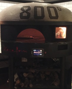 The special pizza oven. Photo by Karen Salkin.