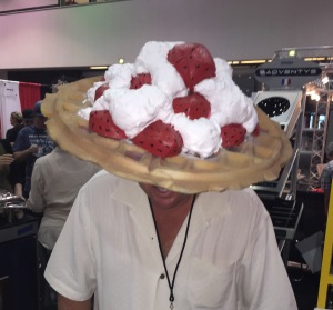 Just one of the crazy fun sights you'll see at the Western Foodservice & Hospitality Expo!   Photo by Karen Salkin.