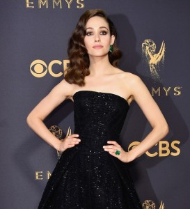 I want to end on the perfect outfit, so here's Emmy Rossum.