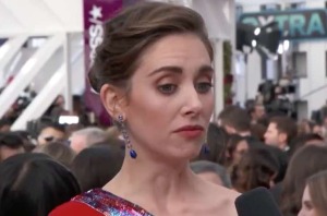 ...to this face when that Rancid person asked her the most inapporpriate question on the red carpet!