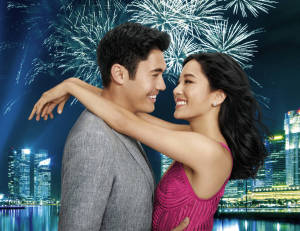 Henry Golding and Constance Wu, who looks a heck of a lot younger in this film than she does on her TV show!