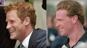 Prince Harry and James Hewitt.  (Which is which?)