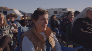 Frances McDormand, with all the REAL people, in Nomadland.