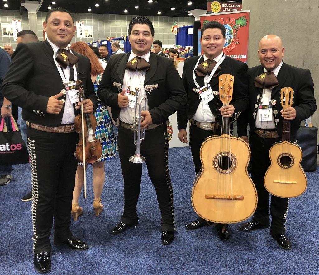 A mariachi band I met in the good old days.  (Meaning: pre-pandemic.). Photo by Karen Salkin. 