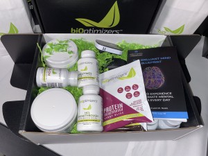 One of the gift boxes from BiOptimizers. Photo by Karen Salkin.