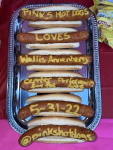 The hot dogs, of course!  Photo by Karen Salkin.