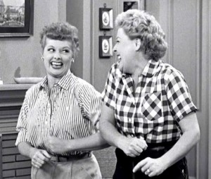Lucy and Ethel--a wonderful example of close friendship.