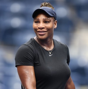 Serena Williams, in bad need of getting her always-problematic eyebrows done! (This is a pic that was featured on the tounrey's own site, so I don't feel bad sharing it.)