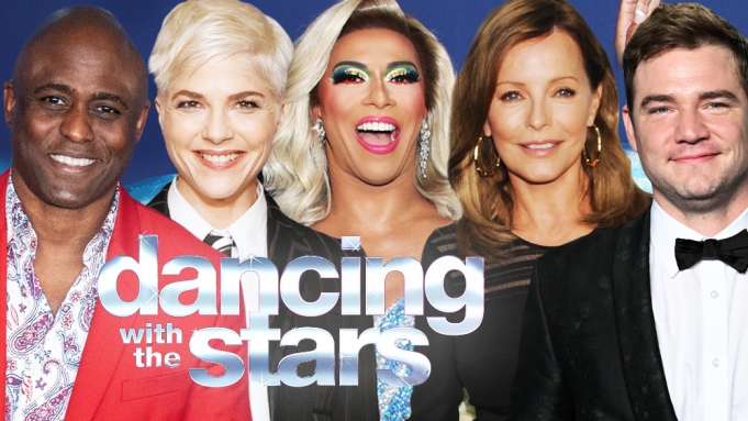 What do a game show host, three actors, and a drag queen have in common? They're all contestants on this season of Dancing With NO Stars! (I'll let you figure out who is what for yourselves.)