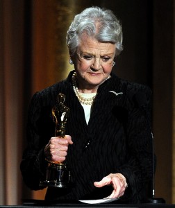 Angela Lansbury receiving her honorary Oscar in 2013. Notice how touched she is. We all should look that good at her age!