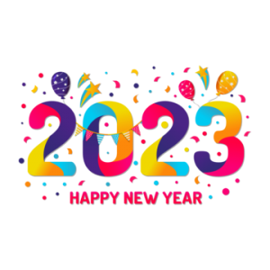 pngtree-colorful-happy-new-year-2023-celebration-typography-design-with-balloons-png-image_6109655
