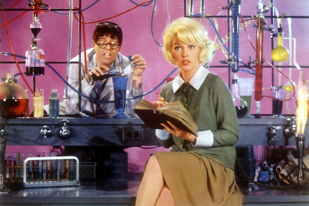Stella Stevens in her most famous role in The Nutty Professor with Jerry Lewis. (I'm so sorry to not be sharing a photo of the two of us, but we knew each other before cell phones, so even though I have lots of fun pix of us from back in the day, I have no idea where they are!)