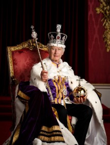 King Charles' official Coronation Portrait.