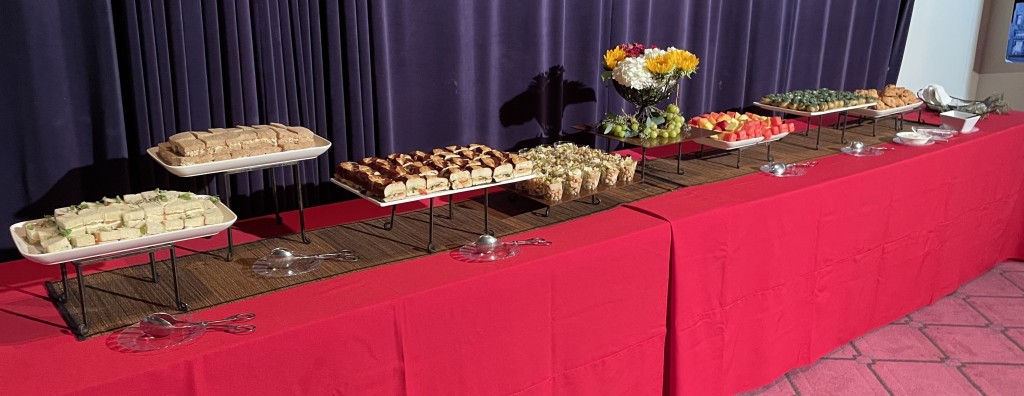 The perfect buffet! Photo by Karen Salkin.