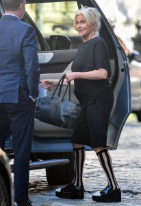 Just a couple of examples of Deborra-lee's dreadful footwear! And there are sooo mnay more! This one was just the other day.