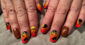 Karen Salkin's fabulous Halloween nails. Photo by Mr. X.
