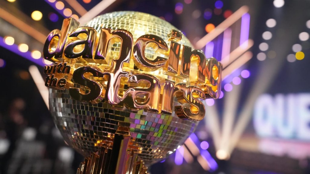 The Mirrorball Trophy, now renamed to honor the great late judge Len Goodman.