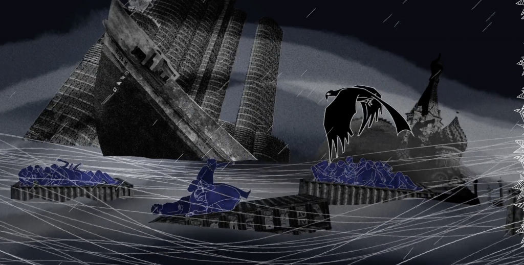 Just a snippet of YeastCulture's animated projections, garnered from their website.