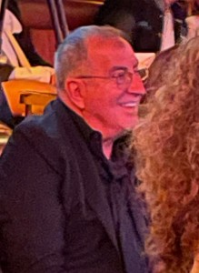 Kenny Ortega, watching the dance performances in tribute to him, before accepting the Legacy Honor. Photo by Karen Salkin.