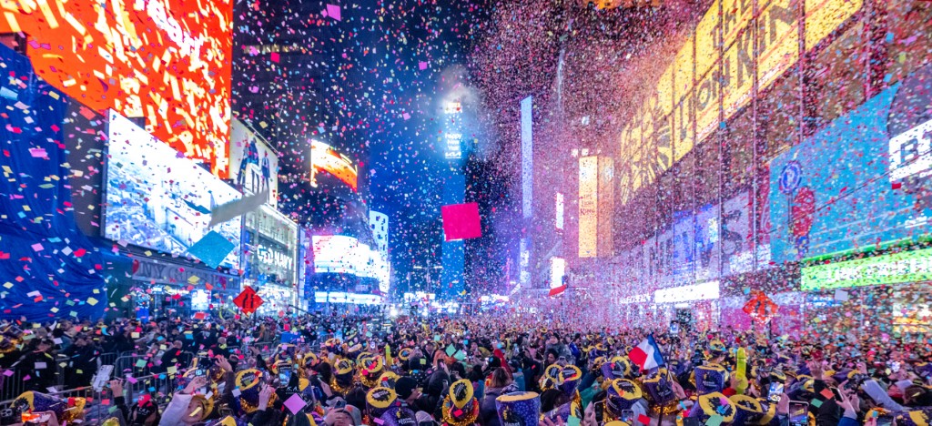 Here's something I'M grateful for--that I already did Times Square on one long ago New Year's Eve, so I never have to do it again!