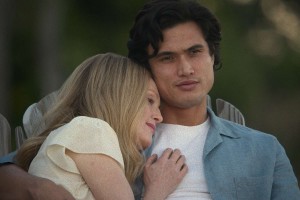 Julianne Moore and Charles Melton in May/December.