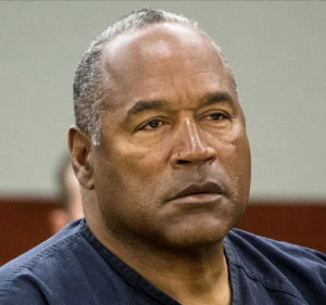 Oj Simpson, in court in 2008, worrying about going to prison, which he did.