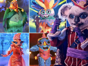 Some of the contestants on this season of The Masked Singer.