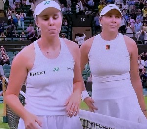 Just a pair of the ladies in need of better bras. And posture! Photo by Karen Salkin.