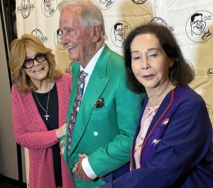 Ann-Margret, Pat Boone, and Nancy Kwan. Photo by RozWolfPR.