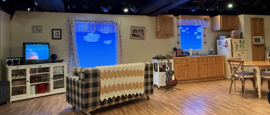 The set. Photo by Karen Salkin.