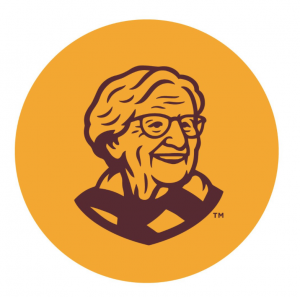 The "Sister Jean" patch the Loyola-Chicago Ramblers will wear this year.