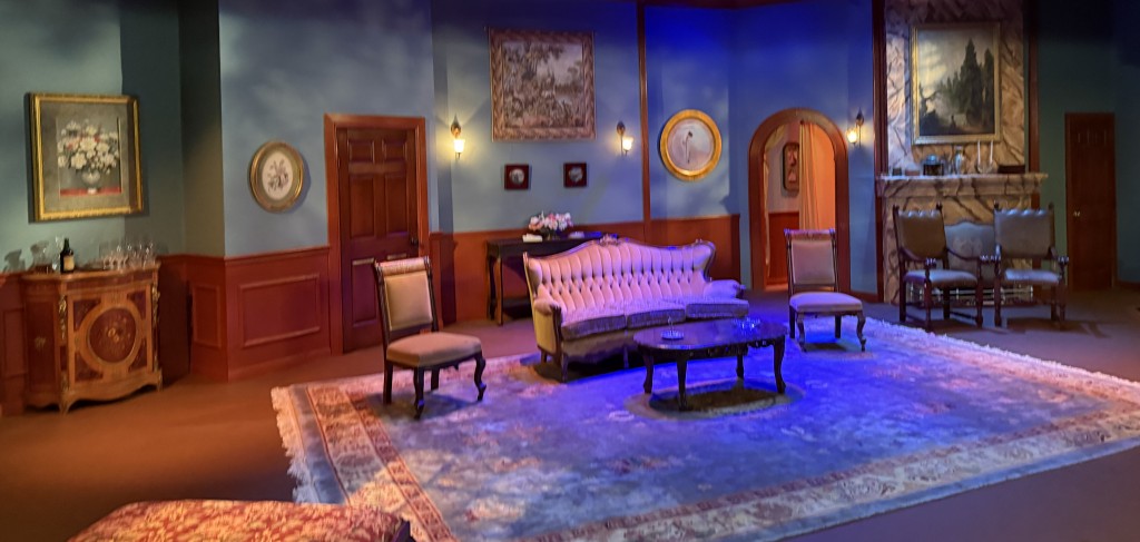 The set by Jeff G. Rack. Photo by Karen Salkin.