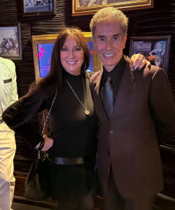 Karen Salkin and Hector  Guerrero. Photo by...Hector's friend!