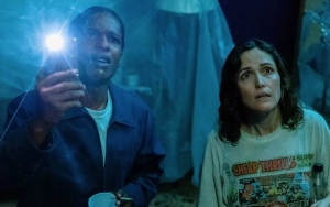 A$AP Rocky, (whose handsome self was a fun surprise in the film,) and Rose Byrne.